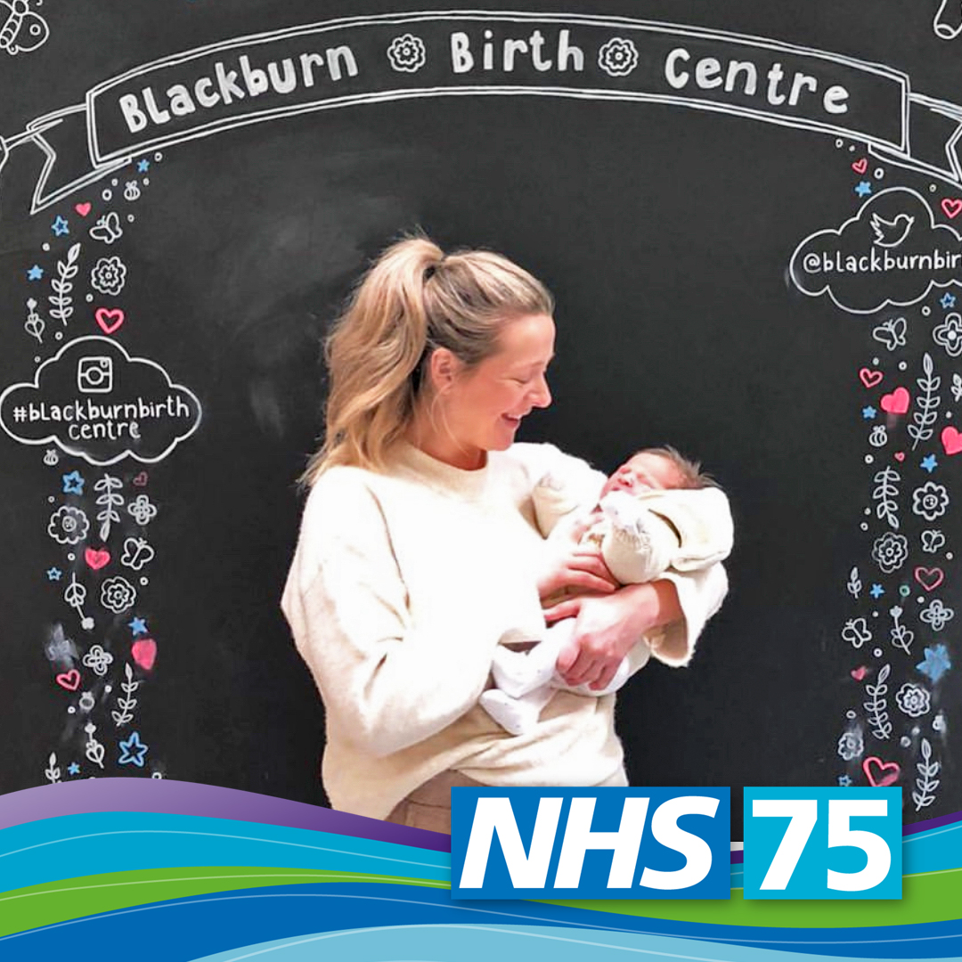 Tessa Clemson gave birth to her daughter Frances Estie Everett at Blackburn Birth Centre in March 2020
