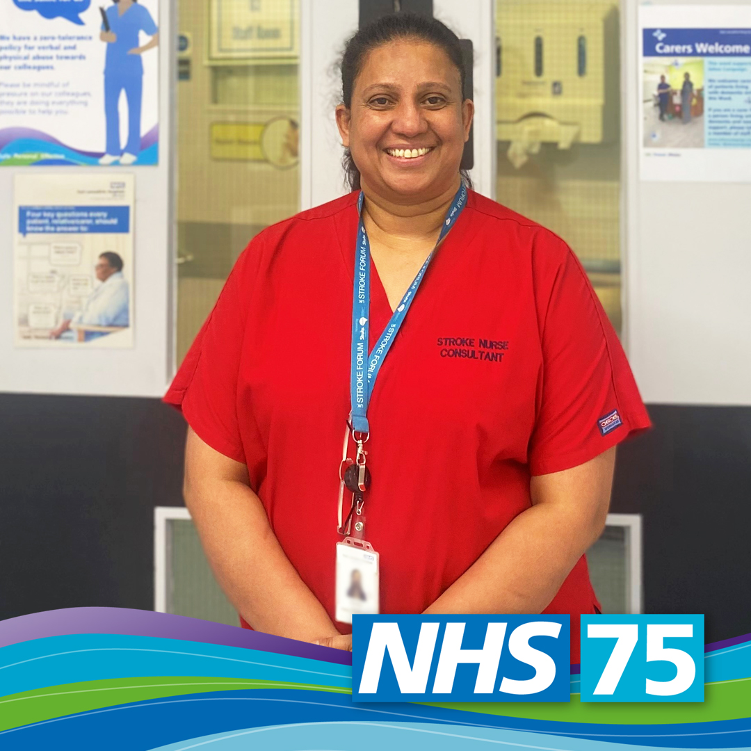 Sheeba Philip has worked at ELHT for seven years and a total of 21 years for the NHS