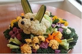 Picture of Easter veg crudities