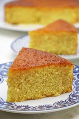 Picture of orange and cardamom cake
