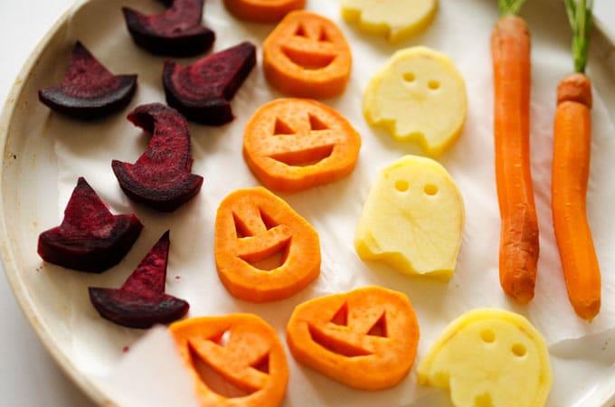 Picture of spooky Roast vegetable bites