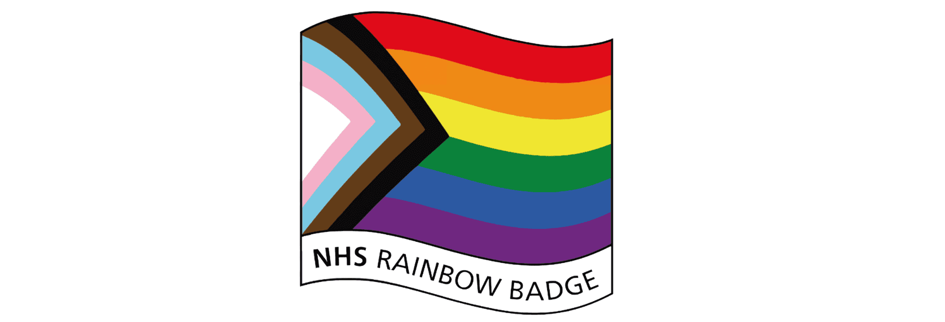 NHS Rainbow Badge