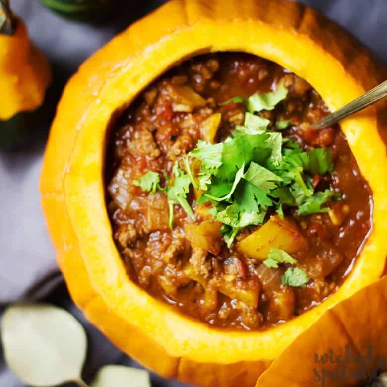 Picture of Pumpkin chilli stew