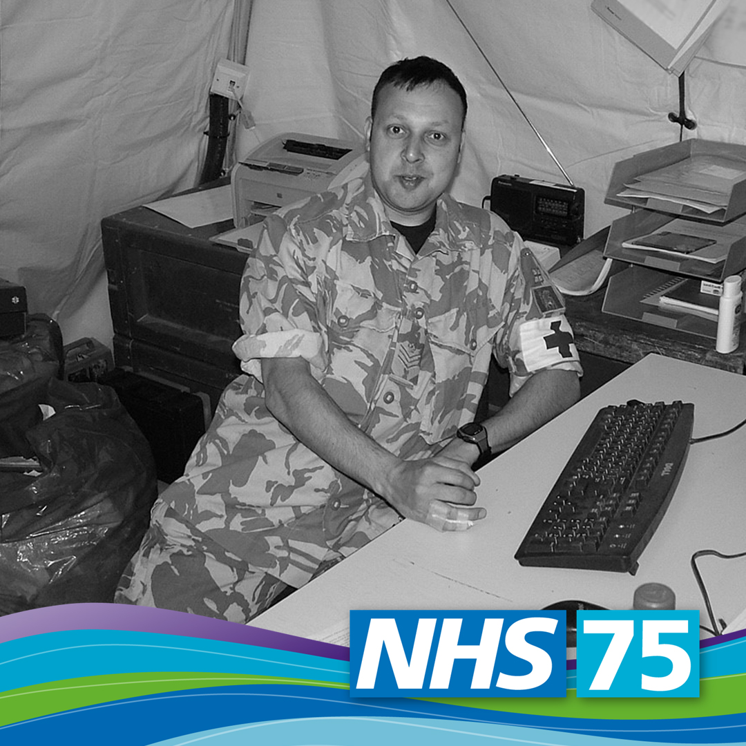 Shafiq Sadiq is the Armed Forces Veteran Advocate Support Officer for East Lancashire Hospitals NHS Trust