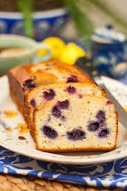 Picture of lemon and blueberry cake