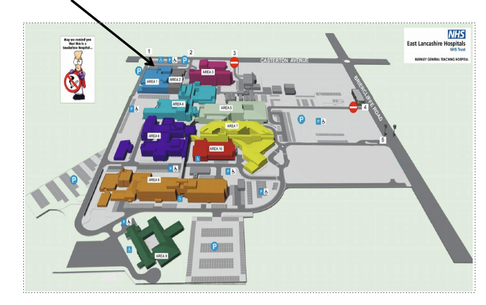 Picture showing Andrology is located oﬀ Casterton Avenue, on Level 2 (ground level) in Area 1