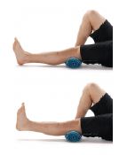 Showing knee extension exercise